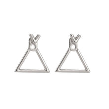 Load image into Gallery viewer, Hot Trendy Cute Nickel Free Earrings Fashion Jewelry Earrings Square Stud Earrings For Women Brincos Statement Earrings