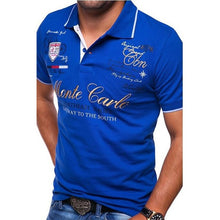 Load image into Gallery viewer, ZOGAA Men Polo Shirt Short Sleeve Cotton Casual Printing Solid Anti-shrink Shirts Top Quality Mens Clothing Summer Polos Tees