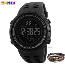 Load image into Gallery viewer, SKMEI Fashion Outdoor Sport Watch Men Multifunction Watches Alarm Clock Chrono 5Bar Waterproof Digital Watch reloj hombre 1251