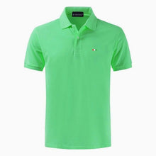 Load image into Gallery viewer, Top Quality 2020 New Solid Color Mens Polos Shirts 100% Cotton Short Sleeve Casual Polos Hommes Fashion Summer Lapel Male tops
