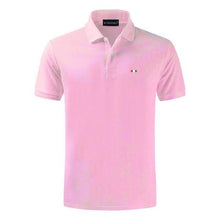 Load image into Gallery viewer, Top Quality 2020 New Solid Color Mens Polos Shirts 100% Cotton Short Sleeve Casual Polos Hommes Fashion Summer Lapel Male tops