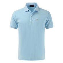 Load image into Gallery viewer, Top Quality 2020 New Solid Color Mens Polos Shirts 100% Cotton Short Sleeve Casual Polos Hommes Fashion Summer Lapel Male tops