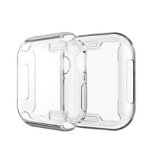 Load image into Gallery viewer, Transparent Cover for Apple Watch Series 6 3 2 1 38MM 42MM 360 Full Soft Clear TPU Screen Protector Case iWatch 4 5 44MM 40MM