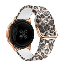 Load image into Gallery viewer, silicone Original 20mm band Strap For Samsung Galaxy Watch Active 2 40/44mm / 3 41mm smartwatch wristband For Huawei GT 2 42mm