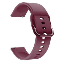 Load image into Gallery viewer, silicone Original 20mm band Strap For Samsung Galaxy Watch Active 2 40/44mm / 3 41mm smartwatch wristband For Huawei GT 2 42mm