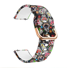 Load image into Gallery viewer, silicone Original 20mm band Strap For Samsung Galaxy Watch Active 2 40/44mm / 3 41mm smartwatch wristband For Huawei GT 2 42mm