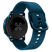 Load image into Gallery viewer, silicone Original 20mm band Strap For Samsung Galaxy Watch Active 2 40/44mm / 3 41mm smartwatch wristband For Huawei GT 2 42mm