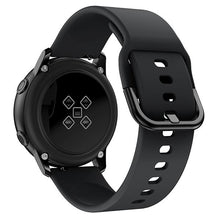 Load image into Gallery viewer, silicone Original 20mm band Strap For Samsung Galaxy Watch Active 2 40/44mm / 3 41mm smartwatch wristband For Huawei GT 2 42mm