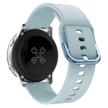 Load image into Gallery viewer, silicone Original 20mm band Strap For Samsung Galaxy Watch Active 2 40/44mm / 3 41mm smartwatch wristband For Huawei GT 2 42mm