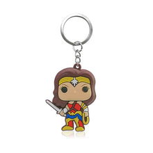 Load image into Gallery viewer, 1PCS PVC Key Chain Cartoon Mini Anime Figure Key Ring Keychain Key Holder Fashion Charms Trinket Keys Decoration Trinkets