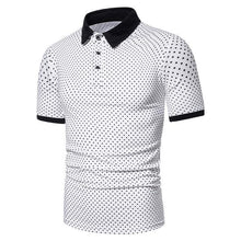 Load image into Gallery viewer, Men Polo Men Shirt Short Sleeve Polo Shirt Contrast Color Polo New Clothing Summer Streetwear Casual Fashion Men Tops