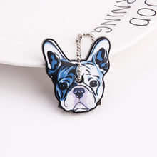Load image into Gallery viewer, Cute Cartoon Keychain Silicone Cat Dog Protective Key Case Cover for Key Control Dust Cap Holder Gift Women Key Chain