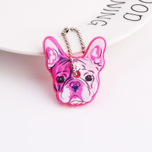 Load image into Gallery viewer, Cute Cartoon Keychain Silicone Cat Dog Protective Key Case Cover for Key Control Dust Cap Holder Gift Women Key Chain