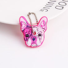 Load image into Gallery viewer, Cute Cartoon Keychain Silicone Cat Dog Protective Key Case Cover for Key Control Dust Cap Holder Gift Women Key Chain