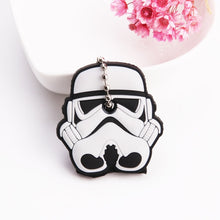 Load image into Gallery viewer, Cute Cartoon Keychain Silicone Cat Dog Protective Key Case Cover for Key Control Dust Cap Holder Gift Women Key Chain