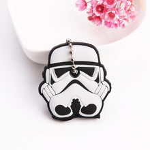 Load image into Gallery viewer, Cute Cartoon Keychain Silicone Cat Dog Protective Key Case Cover for Key Control Dust Cap Holder Gift Women Key Chain