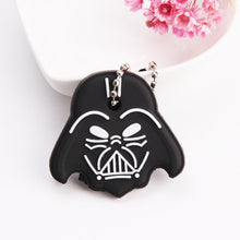 Load image into Gallery viewer, Cute Cartoon Keychain Silicone Cat Dog Protective Key Case Cover for Key Control Dust Cap Holder Gift Women Key Chain