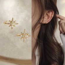 Load image into Gallery viewer, Ear Cuff Gold Leaves Non-Piercing Ear Clips Fake Cartilage Earring Jewelry For Women Men Wholesale gifts