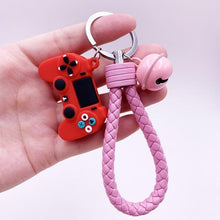 Load image into Gallery viewer, Creative Video Game Handle Keychain Simulation Joystick Model Key Chain Ring Pendant Men Women Couple Key Holder Trinket Gift