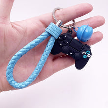 Load image into Gallery viewer, Creative Video Game Handle Keychain Simulation Joystick Model Key Chain Ring Pendant Men Women Couple Key Holder Trinket Gift