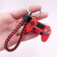 Load image into Gallery viewer, Creative Video Game Handle Keychain Simulation Joystick Model Key Chain Ring Pendant Men Women Couple Key Holder Trinket Gift