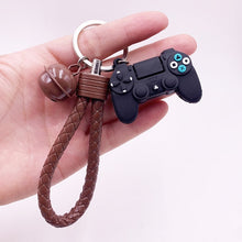 Load image into Gallery viewer, Creative Video Game Handle Keychain Simulation Joystick Model Key Chain Ring Pendant Men Women Couple Key Holder Trinket Gift