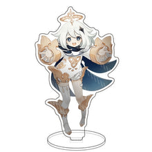 Load image into Gallery viewer, Hot Game Genshin Impact Zhongli Character Acrylic Figure Stand Model Plate Desk Decor Barbara Cute Standing Sign Great Gifts