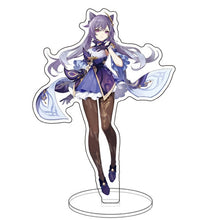 Load image into Gallery viewer, Hot Game Genshin Impact Zhongli Character Acrylic Figure Stand Model Plate Desk Decor Barbara Cute Standing Sign Great Gifts