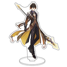 Load image into Gallery viewer, Hot Game Genshin Impact Zhongli Character Acrylic Figure Stand Model Plate Desk Decor Barbara Cute Standing Sign Great Gifts