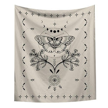 Load image into Gallery viewer, Nordic psychedelic hanging fabric background wall covering home decoration wall blanket tapestry bedroom wall hanging 95*73cm