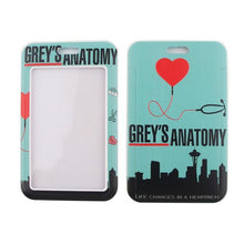 Load image into Gallery viewer, DZ1228 New Grey's Anatomy TV Show Doctor Nurse Neck Strap Lanyards Keychain Holder ID Card Pass Hang Rope Lariat Lanyard Gifts
