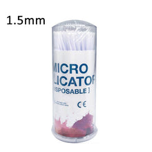 Load image into Gallery viewer, 100PCS/Bottle Dental Disposable Micro Brushes Applicators Micro Brush Dentistry Odontologia Extension Tools