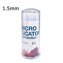 Load image into Gallery viewer, 100PCS/Bottle Dental Disposable Micro Brushes Applicators Micro Brush Dentistry Odontologia Extension Tools