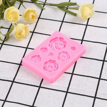 Load image into Gallery viewer, Rose Mold DIY Flower Baking Silicone Cake Decorating Tool Pastry Fondant Sugarcraft Mould Chocolate Biscuits Cookies Kitchen