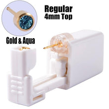 Load image into Gallery viewer, 1PC Disposable Sterile Ear Piercing Unit Cartilage Tragus Helix Piercing Gun NO PAIN Piercer Tool Machine Kit Stud DIY Jewelry