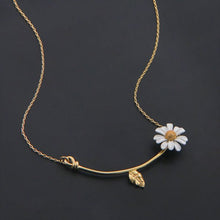 Load image into Gallery viewer, Korean Style Cute Small Daisy Flower Stud Earrings For Women Girls Sweet Statement Asymmetrical Earring Party Jewelry Gifts