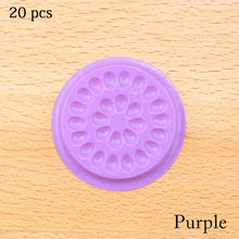 Load image into Gallery viewer, Wholesale Glue Gasket Eyelash glue holder Adhesive Pallet Eyelash Extension glue pads stand on eyelash plastic makeup tools