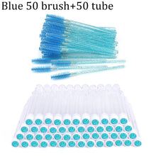Load image into Gallery viewer, Reusable Eyebrow Brush Tube Disposable Eyelash Brush Eyebrow Brush Replaceable Dust-proof Sparkling Broken Diamond Makeup Brush