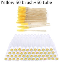 Load image into Gallery viewer, Reusable Eyebrow Brush Tube Disposable Eyelash Brush Eyebrow Brush Replaceable Dust-proof Sparkling Broken Diamond Makeup Brush