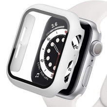 Load image into Gallery viewer, Tempered Glass+Matte Watch Cover for Apple Watch Case 44mm 40mm 42mm 38mm Bumper+Screen Protector for Iwatch SE 6 5 4 3 2 1