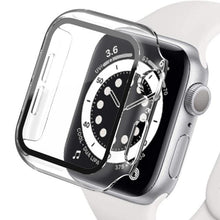 Load image into Gallery viewer, Tempered Glass+Matte Watch Cover for Apple Watch Case 44mm 40mm 42mm 38mm Bumper+Screen Protector for Iwatch SE 6 5 4 3 2 1
