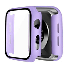 Load image into Gallery viewer, Glass + Cover For Apple Watch case 6/SE/5/4/3/2/1 iWatch 42mm 38mm bumper Tempered Glass for apple watch 44mm 40mm 42mm 38mm