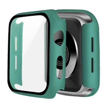 Load image into Gallery viewer, Glass + Cover For Apple Watch case 6/SE/5/4/3/2/1 iWatch 42mm 38mm bumper Tempered Glass for apple watch 44mm 40mm 42mm 38mm