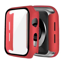 Load image into Gallery viewer, Glass + Cover For Apple Watch case 6/SE/5/4/3/2/1 iWatch 42mm 38mm bumper Tempered Glass for apple watch 44mm 40mm 42mm 38mm