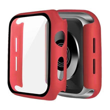 Load image into Gallery viewer, Glass + Cover For Apple Watch case 6/SE/5/4/3/2/1 iWatch 42mm 38mm bumper Tempered Glass for apple watch 44mm 40mm 42mm 38mm