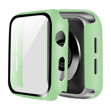 Load image into Gallery viewer, Glass + Cover For Apple Watch case 6/SE/5/4/3/2/1 iWatch 42mm 38mm bumper Tempered Glass for apple watch 44mm 40mm 42mm 38mm
