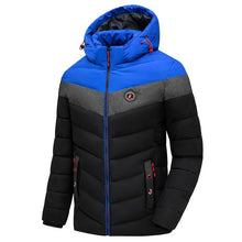 Load image into Gallery viewer, Men 2021 Winter Brand New Casual Warm Thick Waterproof Jacket Parkas Coat Men New Autumn Outwear Windproof Hat Parkas Jacket Men