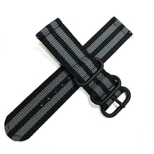 Load image into Gallery viewer, Quick Release Watch Strap for Men Women Premium Nylon NATO Watch Band with Black Stainless Buckle -18mm, 20mm,22mm,24mm