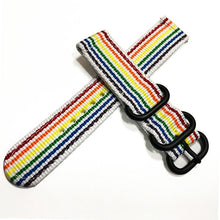 Load image into Gallery viewer, Quick Release Watch Strap for Men Women Premium Nylon NATO Watch Band with Black Stainless Buckle -18mm, 20mm,22mm,24mm