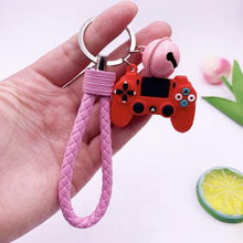 Load image into Gallery viewer, Creative Video Game Handle Keychain Simulation Joystick Model Key Chain Ring Pendant Men Women Couple Key Holder Trinket Gift